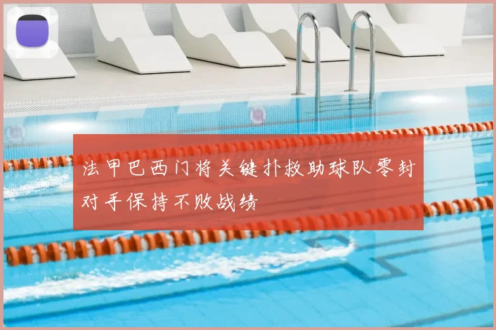法甲巴西门将关键扑救助球队零封对手保持不败战绩